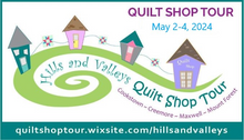 Load image into Gallery viewer, Hills and Valleys Quilt Shop Tour