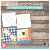 Blank Foundation Paper